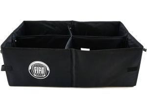 Genuine Mopar Cargo Tote Black With Fiat Logo