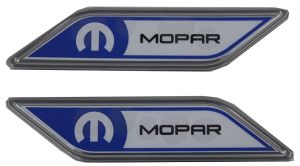 Genuine Mopar Fender Badge - Mopar Logo