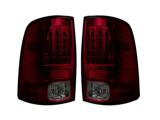 RECON Tail Lights LED Dark Red Smoked Lens