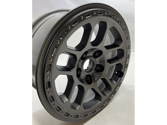 Genuine Mopar Wheel 17" x 8" Rubicon Extreme Recon XR Beadlock Capable Dark Gray Metallic / Slate