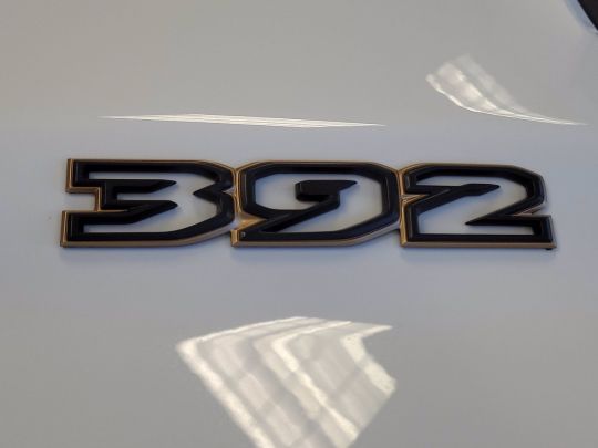 Genuine Mopar Hood Emblem Rubicon 392 Right Side