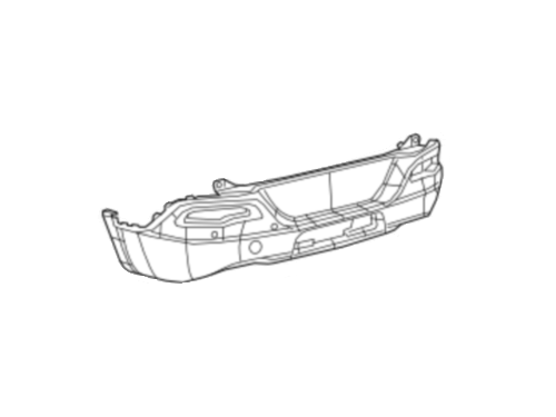 Genuine Mopar Fascia Rear