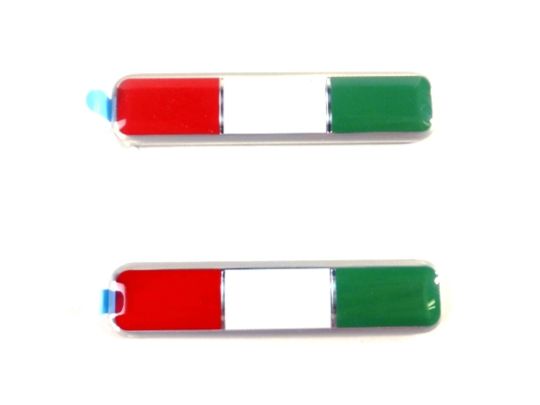 Genuine Mopar B-Pillar Badge Italian Flag