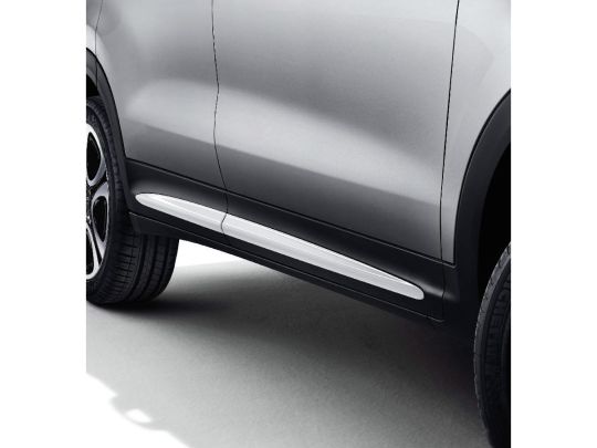 Genuine Mopar Body Side Molding - White