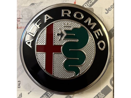 Genuine Mopar Wheel Center Cap Alfa Romeo Logo