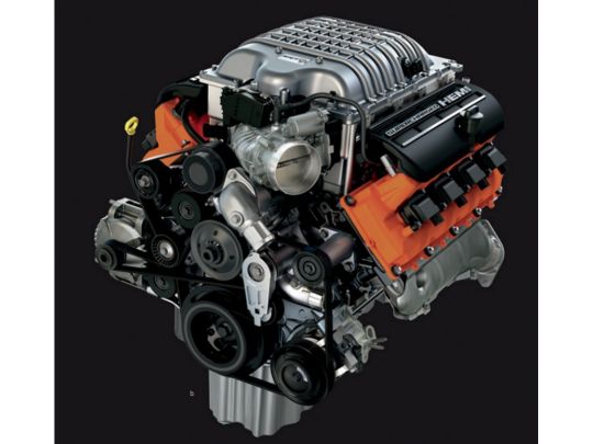 Genuine Mopar Performance 6.2L Supercharged Crate HEMI Engine