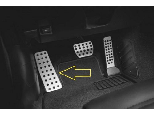 Genuine Mopar Pedal Cover Footrest