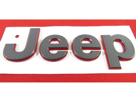 Genuine Mopar Emblem - Rubicon - Fender With Red Outline