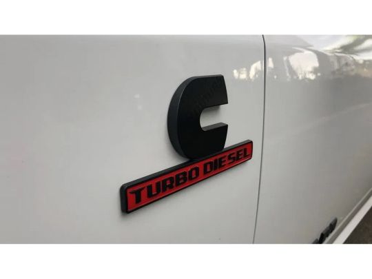 Genuine Mopar Emblem Cummins Turbo Diesel Matte Black Night Edition