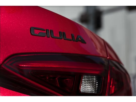 Genuine Mopar Emblem - Rear Giulia Nero