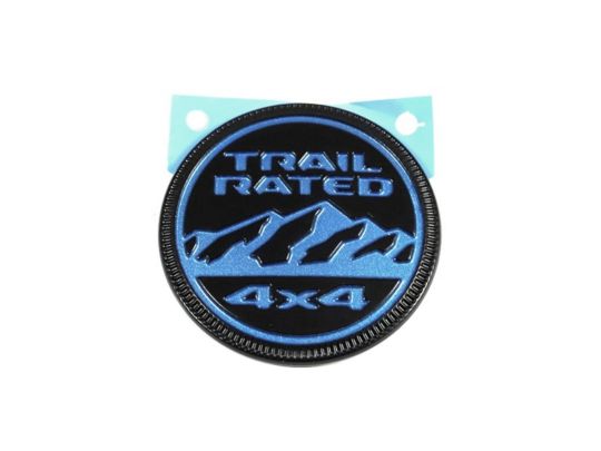 Genuine Mopar Emblem Trail Rated Black And Blue 4XE