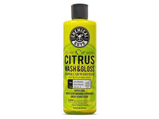 Genuine Mopar Concentrated Car Wash & Gloss Solution Citrus 16 Ounce Bottle By Chemical Guys