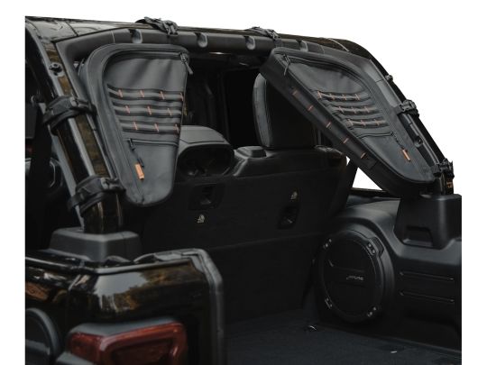 Genuine Mopar Magellan Sportsbar Mounted Mobile Cargo Storage Bags With MOLLE Straps Set Of Two