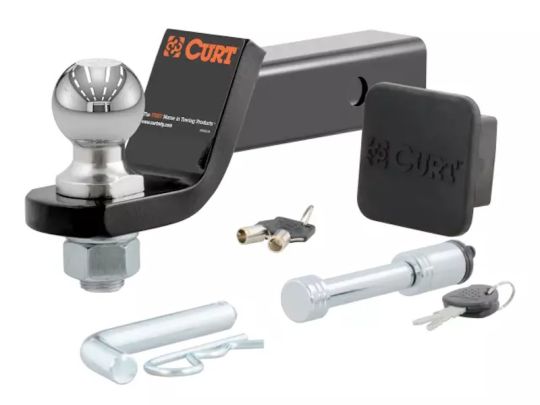 Genuine Mopar Towing Starter Kit With 2-Inch Tow Ball / Ball Mount With 2-Inch Shank / 2-Inch Drop