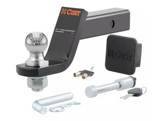 Genuine Mopar Towing Starter Kit With 2-Inch Tow Ball & Ball Mount With 2-Inch Shank / 4-Inch Drop