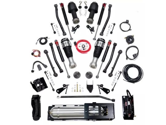 Genuine Mopar AccuAir 4-Inch Dynamic Lift Kit With On Board Air Compressor For Four Door Models With 3.6L Engine