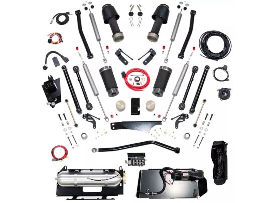 Genuine Mopar AccuAir 3.0-Inch Dynamic Lift Kit With On Board Air Compressor For Four Door