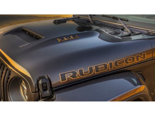 Genuine Mopar Hood Side Decal Rubicon Black Bronze