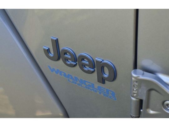 Genuine Mopar 4xe Fender Wrangler Unlimited Decal Blue