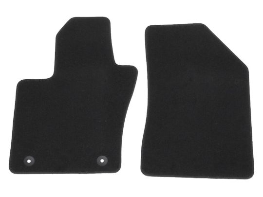 Genuine Mopar Carpeted Floor Mats Black Set Of Two For Front