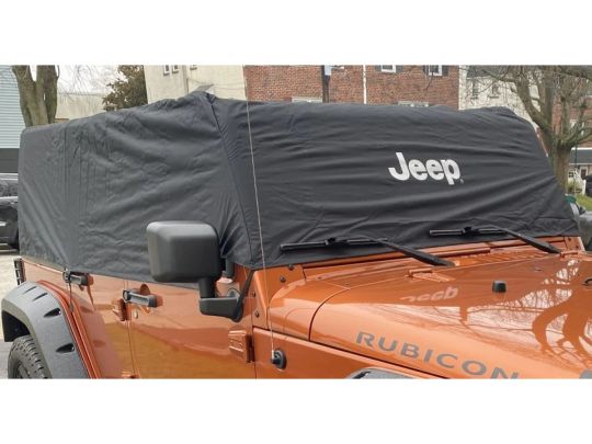 Genuine Mopar Vehicle Cover for Cab Black 4 Door