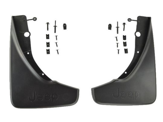 Genuine Mopar Splash Guards Rear Molded