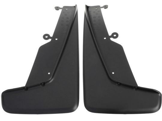 Genuine Mopar Splash Guards Kit Of Two For Front Molded Black