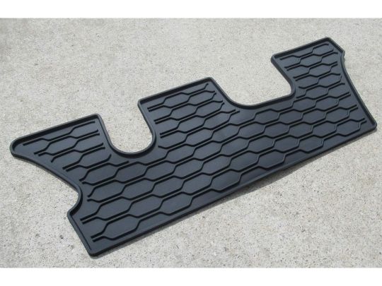 Genuine Mopar Rubber Mat Third Row Black For 60/40 Second Row Bench Seats