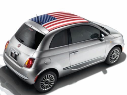 Genuine Mopar Decal Kit Roof American Flag