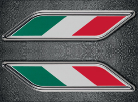 Genuine Mopar Fender Badge - Italian Or Mexican Design