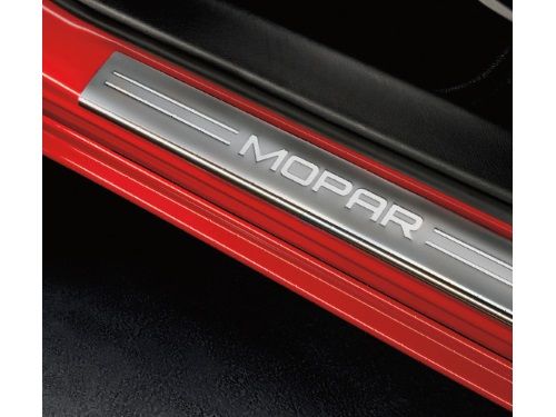 Genuine Mopar Door Sill Guards W/ Mopar Logo