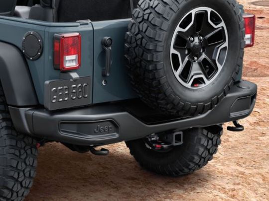 Genuine Mopar Bumper Rear Rubicon