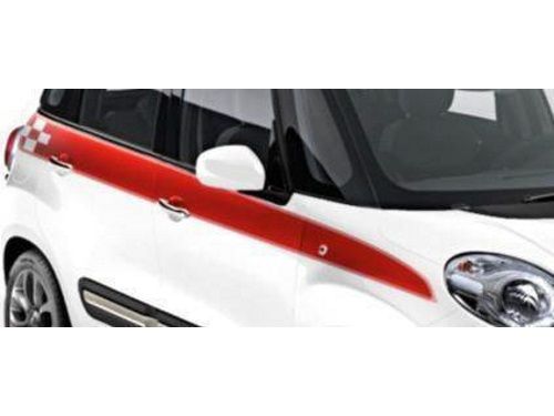 Genuine Mopar Decal - Upper Body Side - Red Racing Stripe