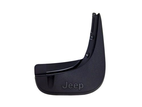 Genuine Mopar Splash Guards Rear Molded Black W/ Jeep Logo