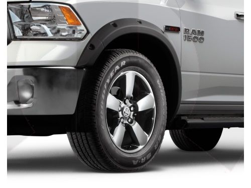 Genuine Mopar Wheel Flares Molded Black