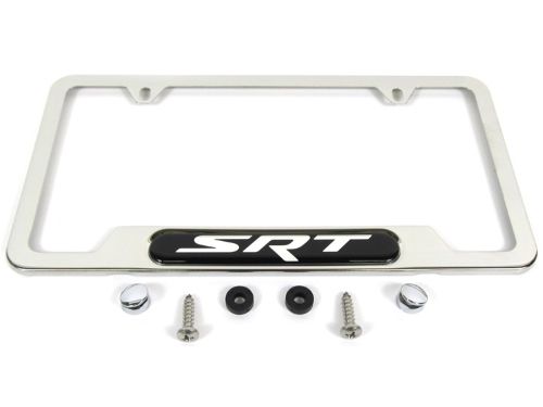 Genuine Mopar Plate Frame Polished W/ SRT Logo