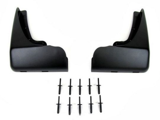 Genuine Mopar Splash Guards Rear Molded Black