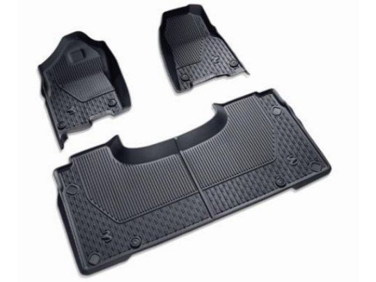 Genuine Mopar All-Weather Slush Mats Crew Cab Black