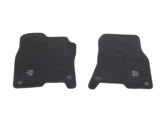 Genuine Mopar Front Carpet Mats Crew & Quad Cab Black