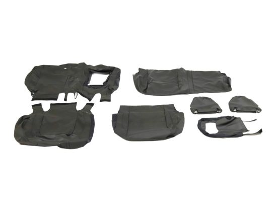 Genuine Mopar Seat Covers - Rear Quad Cab 60/40 Black