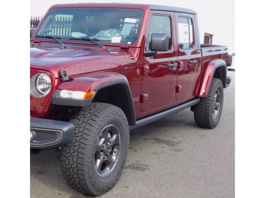 Genuine Mopar High Top Rubicon Fender Flares Kit Of Four Black Smooth With Halogen DRL