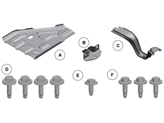 Genuine Mopar Transfer Case Skid Plate