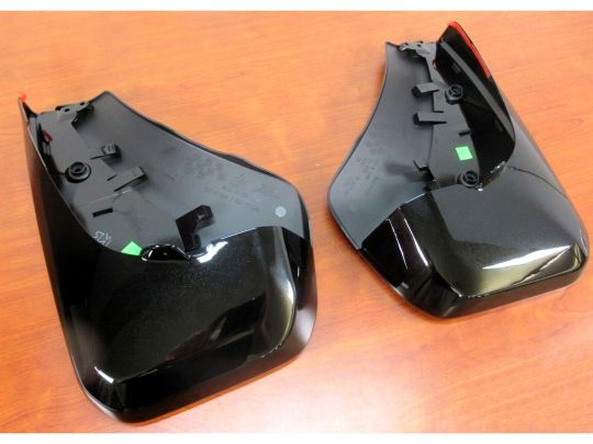 Genuine Mopar Splash Guards Kit Of Two Molded Black For Rear