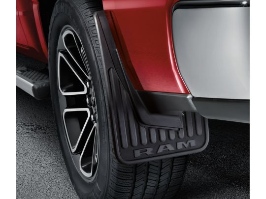 Genuine Mopar Splash Guards - Flat - Rear Pair