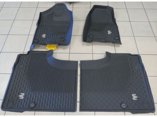 Genuine Mopar All-Weather Slush Mats Crew Cab Black