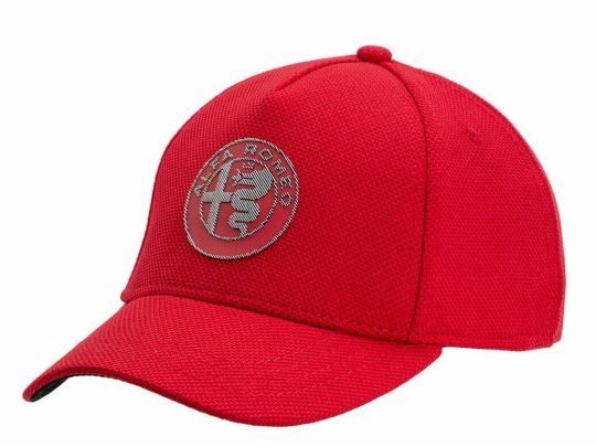 Genuine Alfa Romeo Logo Hat Red