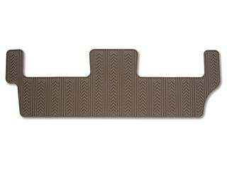 Genuine Mopar Rubber Mats Third Row Dark Pebble Beige