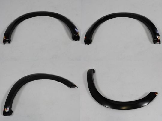 Genuine Mopar Wheel Flares Smooth Unpainted For Non DRW