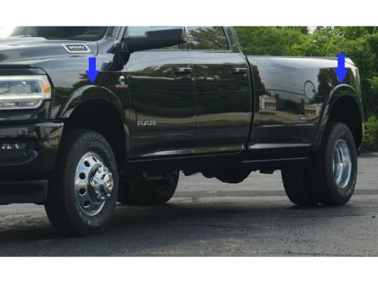 Genuine Mopar Fender Flare Kit For Dually DRW Trucks