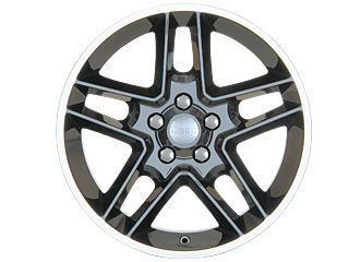 Genuine Mopar Wheel 18" Rallye Edition Black & Silver